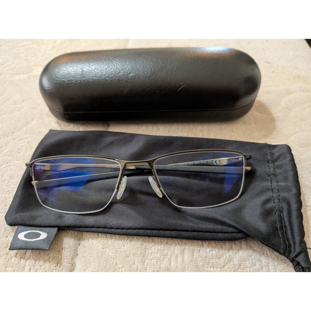 OAKLEY OX3218-1054 SOCKET 5.5 SATIN OLIVE AUTHENTIC FRAMES EYEGLASSES 54-18